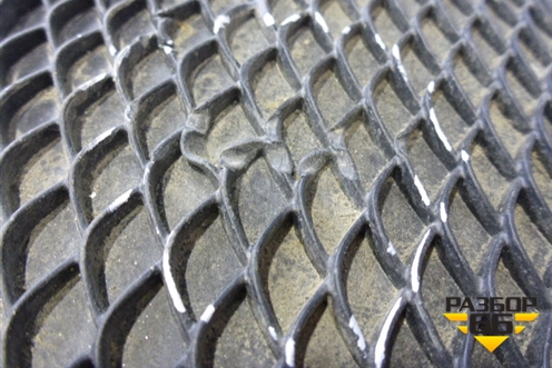 Накладка заднего бампера (AMG) (A1668850753) для Mercedes Benz ML-Klass W166 c 2011г (МЛ)