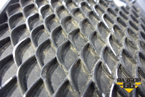 Накладка заднего бампера (AMG) (A1668850753) для Mercedes Benz ML-Klass W166 c 2011г (МЛ)