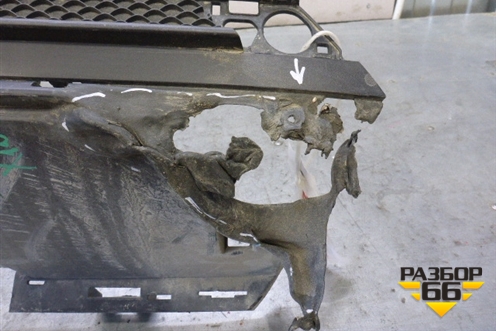 Накладка заднего бампера (AMG) (A1668850753) для Mercedes Benz ML-Klass W166 c 2011г (МЛ)