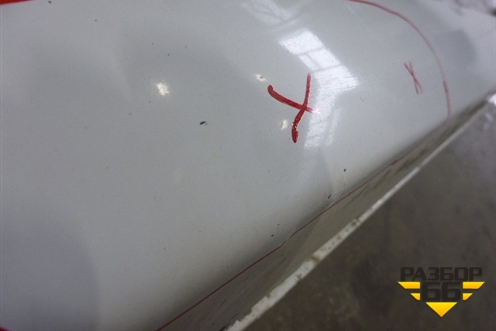 Накладка на порог наружная левая (AW93F31185A) для Jaguar XJ с 2010г