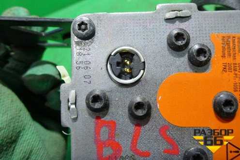 Ремень безопасности передний правый с пиропатроном (12756364) для Cadillac BLS с 2006г (БЛС)