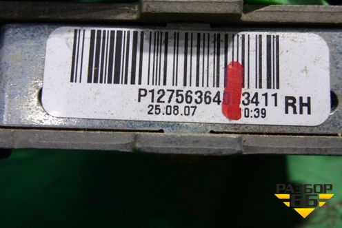 Ремень безопасности передний правый с пиропатроном (12756364) для Cadillac BLS с 2006г (БЛС)