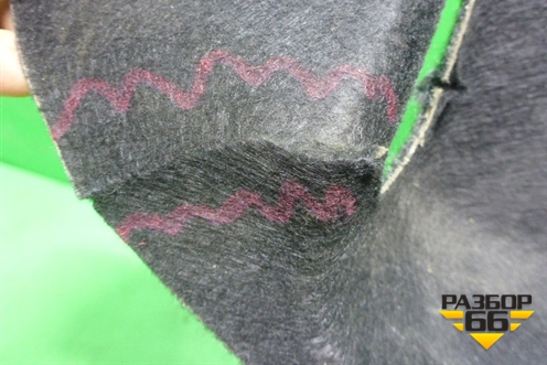 Обшивка багажника правая (12804135) для Cadillac BLS с 2006г (БЛС)