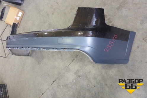 Бампер задний (без юбки под парктроник) для Audi A6 (C7) Allroad Quattro с 2012-2019г (А6)