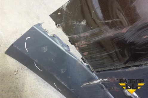 Бампер задний (без юбки под парктроник) для Audi A6 (C7) Allroad Quattro с 2012-2019г (А6)