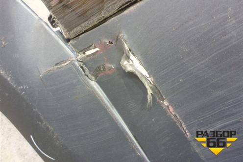 Бампер задний (без юбки под парктроник) для Audi A6 (C7) Allroad Quattro с 2012-2019г (А6)