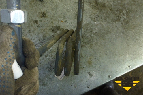 Трубка воздушная  (змеевик) для DAF XF 105 с 2005г (ХФ)