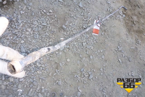 Трубка воздушная  (правая) для DAF XF 105 с 2005г (ХФ)