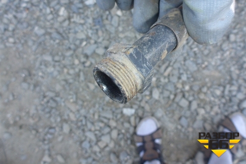 Трубка воздушная  (правая) для DAF XF 105 с 2005г (ХФ)