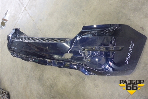 Бампер задний (после 2012г под парктроник) (A2048855638) для Mercedes Benz GLK-Klass X204 с 2008г (ГЛК)