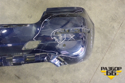 Бампер задний (после 2012г под парктроник) (A2048855638) для Mercedes Benz GLK-Klass X204 с 2008г (ГЛК)