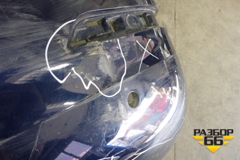 Бампер задний (после 2012г под парктроник) (A2048855638) для Mercedes Benz GLK-Klass X204 с 2008г (ГЛК)