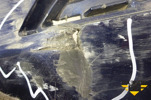 Бампер задний (после 2012г под парктроник) (A2048855638) для Mercedes Benz GLK-Klass X204 с 2008г (ГЛК)