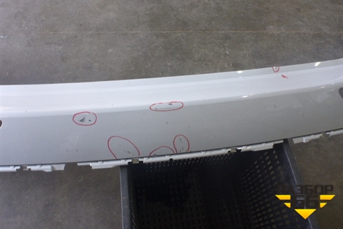 Бампер задний (под парктроник) (8R0807511) для Audi Q5 c 2008-2017г (Ку 5)