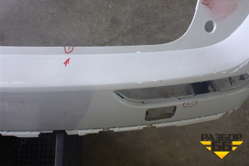 Бампер задний (под парктроник) (8R0807511) для Audi Q5 c 2008-2017г (Ку 5)