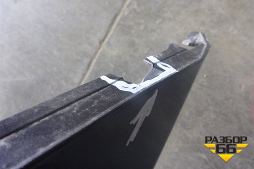 Бампер задний (под парктроник) (8R0807511) для Audi Q5 c 2008-2017г (Ку 5)