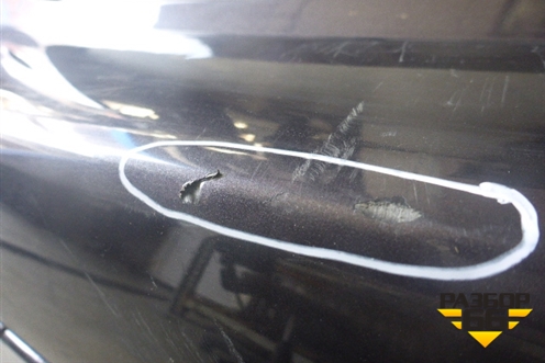 Бампер задний (под парктроник) (8R0807511) для Audi Q5 c 2008-2017г (Ку 5)