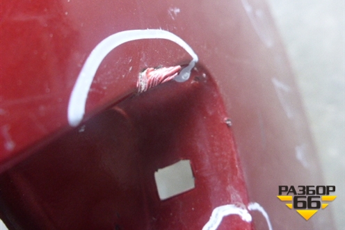 Бампер задний (S-Line) (8R0807385D) для Audi Q5 c 2008-2017г (Ку 5)