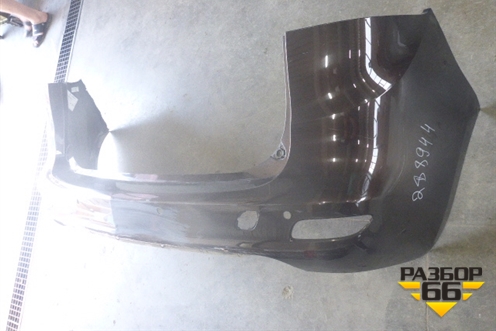 Бампер задний (под парктроник без юбки) для Opel Zafira C с 2012г (Зафира Ц)