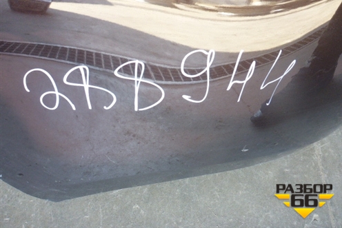 Бампер задний (под парктроник без юбки) для Opel Zafira C с 2012г (Зафира Ц)