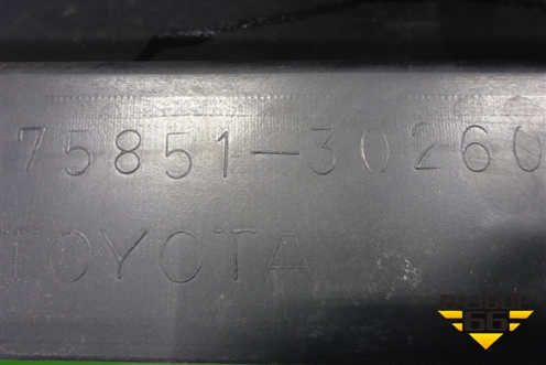 Накладка на порог наружная правая для Lexus GS 300 с 2005-2012г (ГС)