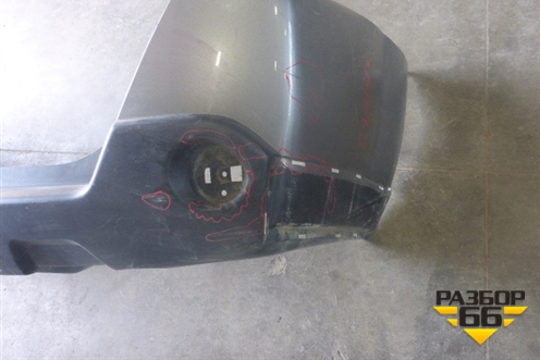 Бампер задний (85022JU14H) для Nissan X-Trail (Т31) с 2007-2014г (Хтраил)