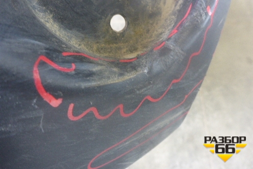 Бампер задний (85022JU14H) для Nissan X-Trail (Т31) с 2007-2014г (Хтраил)