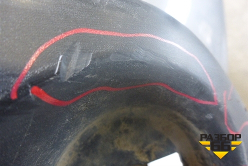 Бампер задний (85022JU14H) для Nissan X-Trail (Т31) с 2007-2014г (Хтраил)