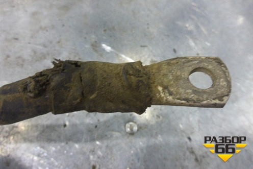 Провод силовой  (минус 2850мм) для DAF XF 95 с 1997-2002г (ХФ)