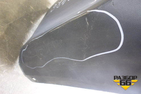 Бампер задний нижняя часть (после 2015г под парктроник) (5216942010) для Toyota Rav-4 с 2012-2019г (Рав 4)