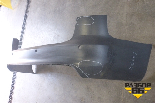 Бампер задний (без юбки под парктроник) для Audi A6 (C6) Allroad Quattro с 2006-2011г (А6)