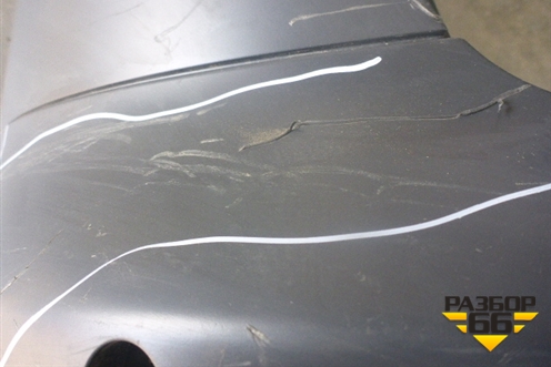 Бампер задний (без юбки под парктроник) для Audi A6 (C6) Allroad Quattro с 2006-2011г (А6)