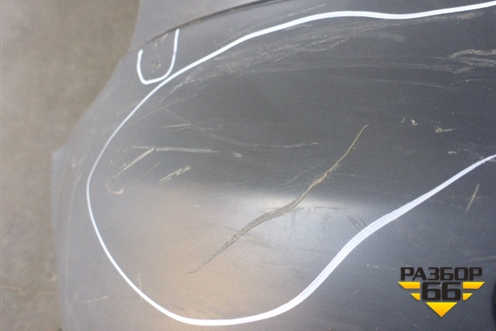 Бампер задний (без юбки под парктроник) для Audi A6 (C6) Allroad Quattro с 2006-2011г (А6)