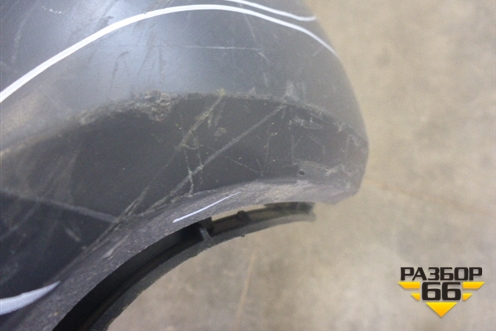 Бампер задний (без юбки под парктроник) для Audi A6 (C6) Allroad Quattro с 2006-2011г (А6)