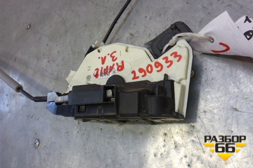 Замок двери задней левой для Skoda Rapid с 2013г (Рапид)