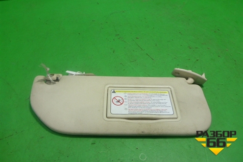Козырёк солнцезащитный правый для Citroen C4 с 2005-2011г (С4)
