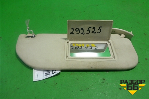 Козырёк солнцезащитный правый для Citroen C4 с 2005-2011г (С4)