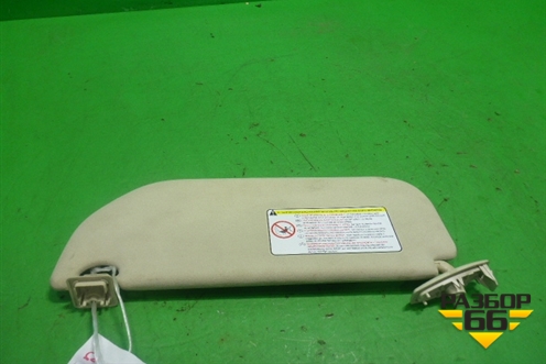 Козырёк солнцезащитный правый для Citroen C4 с 2005-2011г (С4)