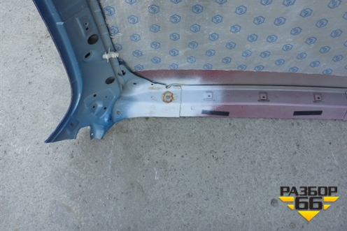 Крыша не под люк (5ти дверный хэтчбек) для Peugeot 206 с1998г