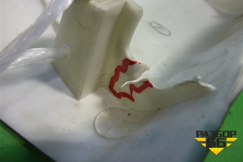 Обшивка стойки лобового стекла правая (769119Y000) для Nissan Teana (J31) с 2003-2008г (Теана)