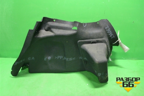 Обшивка багажника левая (нижняя 5-ти дверный кузов) (96462177ZD) для Citroen C4 с 2005-2011г (С4)