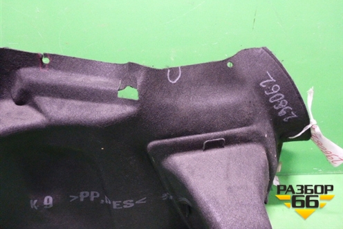 Обшивка багажника левая (нижняя 5-ти дверный кузов) (96462177ZD) для Citroen C4 с 2005-2011г (С4)