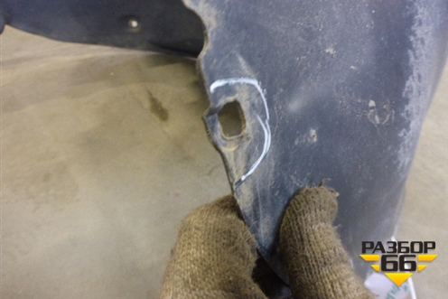 Локер задний правый (7L6810972A) для Volkswagen Touareg c 2002-2010г (Туарег)