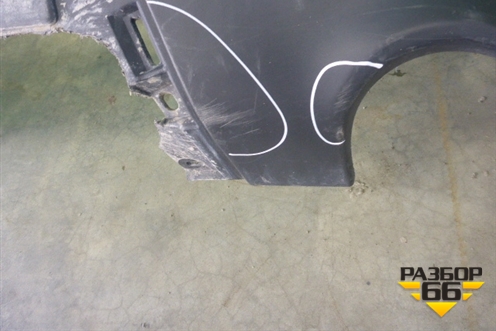 Бампер задний (под парктроник) (FK7217D781A) для Land Rover Discovery Sport с 2014г (Дискавери Спорт)