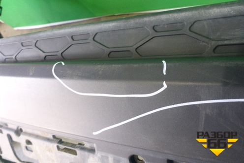 Бампер задний (под парктроник) (FK7217D781A) для Land Rover Discovery Sport с 2014г (Дискавери Спорт)