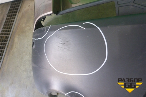 Бампер задний (под парктроник) (FK7217D781A) для Land Rover Discovery Sport с 2014г (Дискавери Спорт)