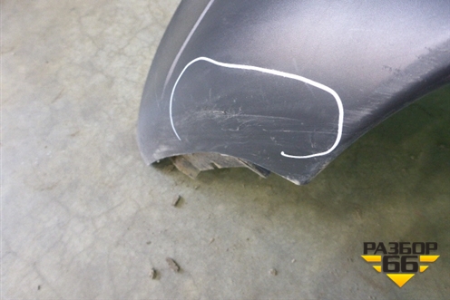 Бампер задний (под парктроник) (FK7217D781A) для Land Rover Discovery Sport с 2014г (Дискавери Спорт)