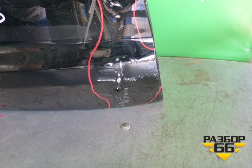 Накладка двери багажника (нижняя) (CJ54S423A40) для Ford Kuga с 2012г (Куга 2)