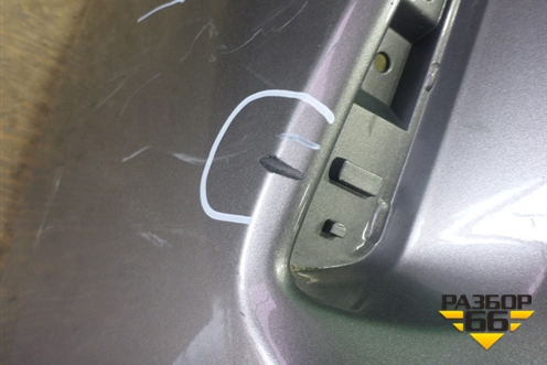 Бампер задний (без юбки под парктроник) (5215902840) для Toyota Auris с 2012-2018г (Аурис)