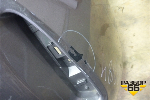 Бампер задний (без юбки под парктроник) (5215902840) для Toyota Auris с 2012-2018г (Аурис)